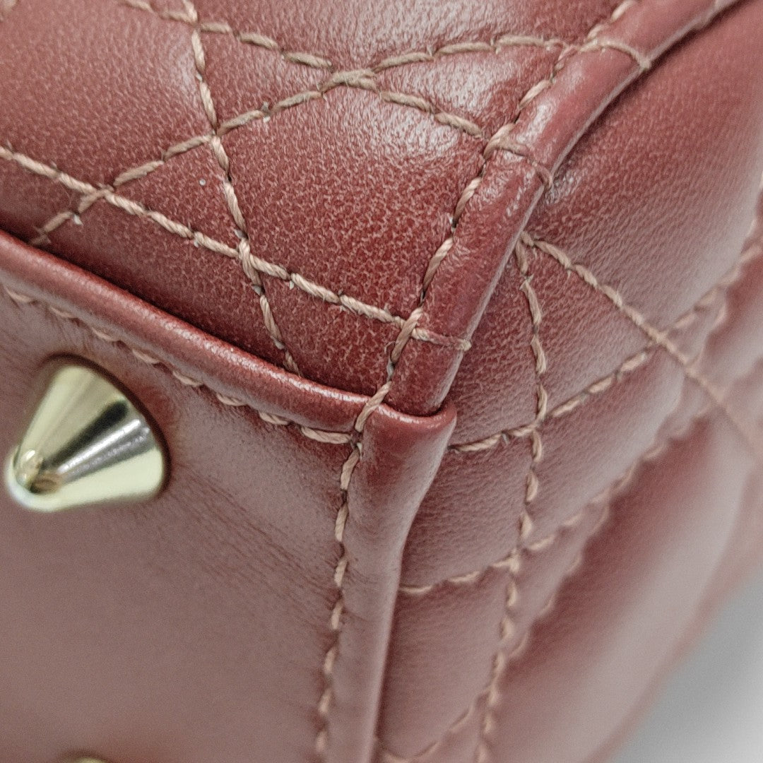 Lady Dior Small Cannage Lambskin Multicolor