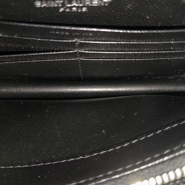 MONOGRAM WOC Chevron Calfskin Black