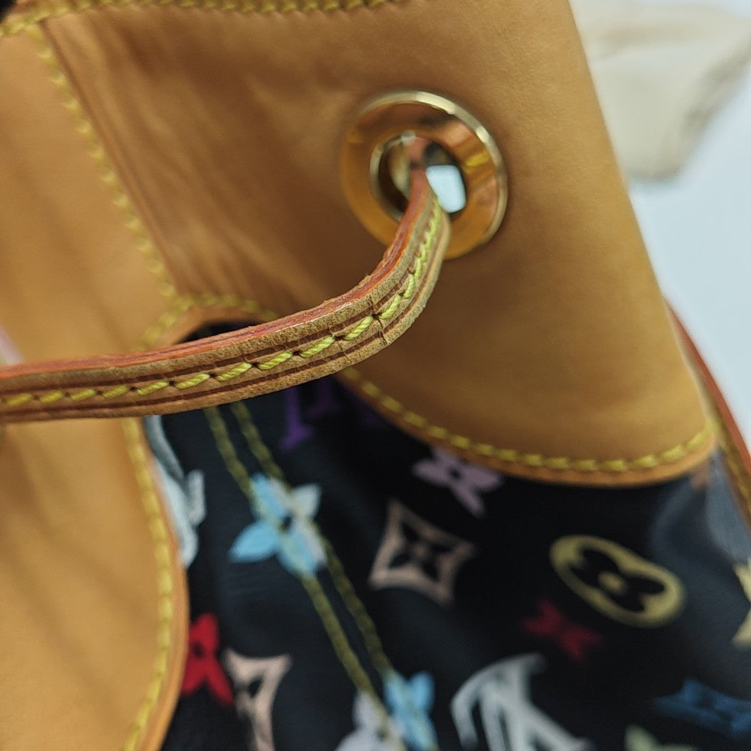 LV × TM URSULA Monogram Coated Canvas Black