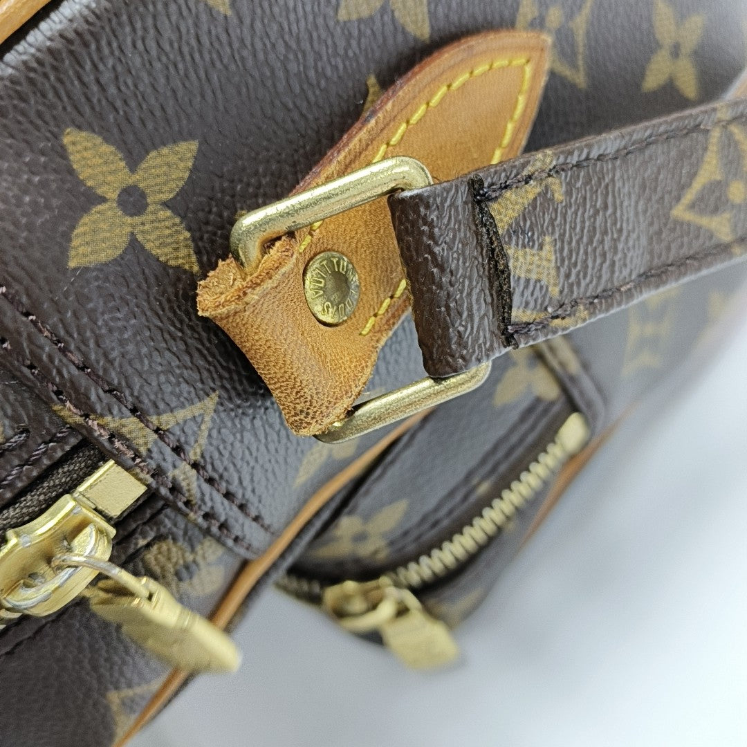NIL Monogram Coated Canvas Brown