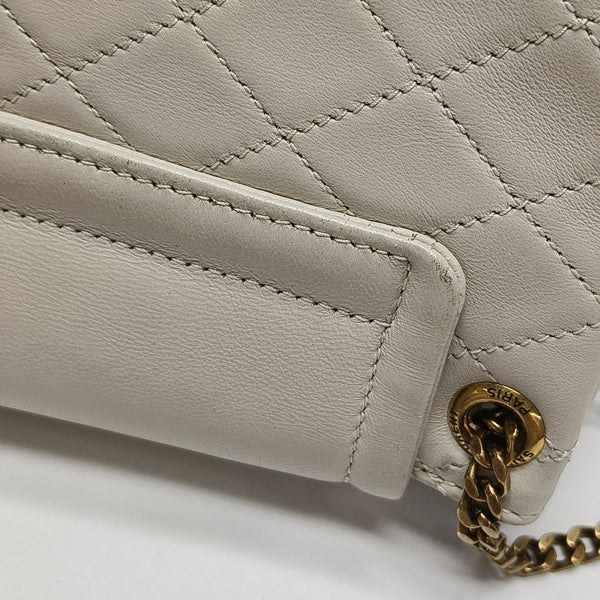 NOLITA Mini Quilted Lambskin Beige