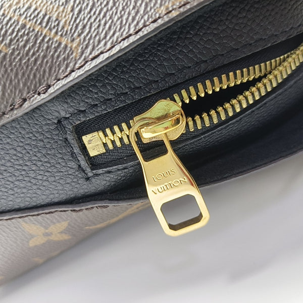 ALMA BNB MM Monogram Coated Canvas Brown