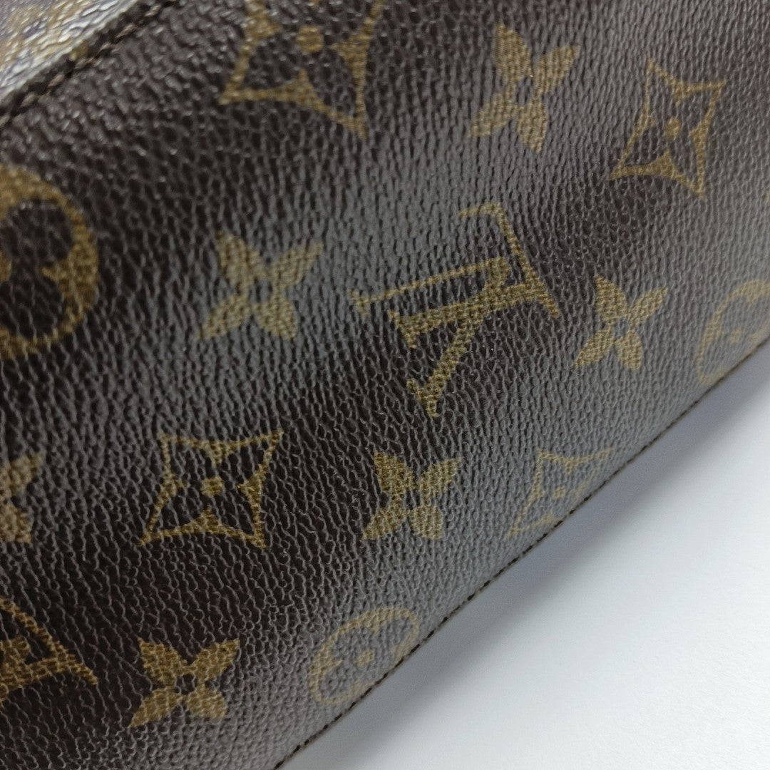 LOOPING MM Monogram Coated Canvas Brown