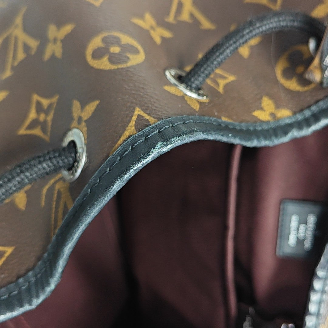 ZACK Monogram Coated Canvas Brown