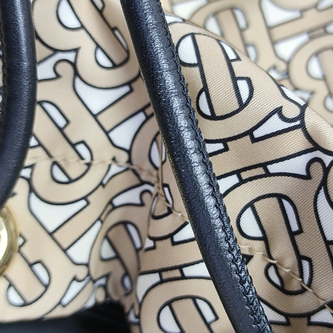 The Rucksack Medium Nylon Beige