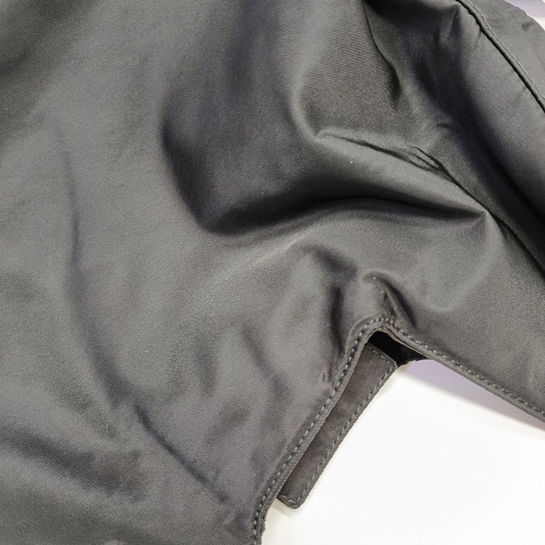 Nylon Shoulder Bag Black