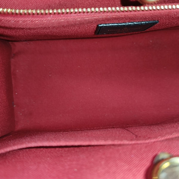 ONTHEGO PM Monogram Coated Canvas Brown