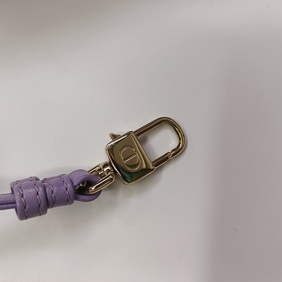Lady D-Joy Super Mini Cannage Lambskin Purple