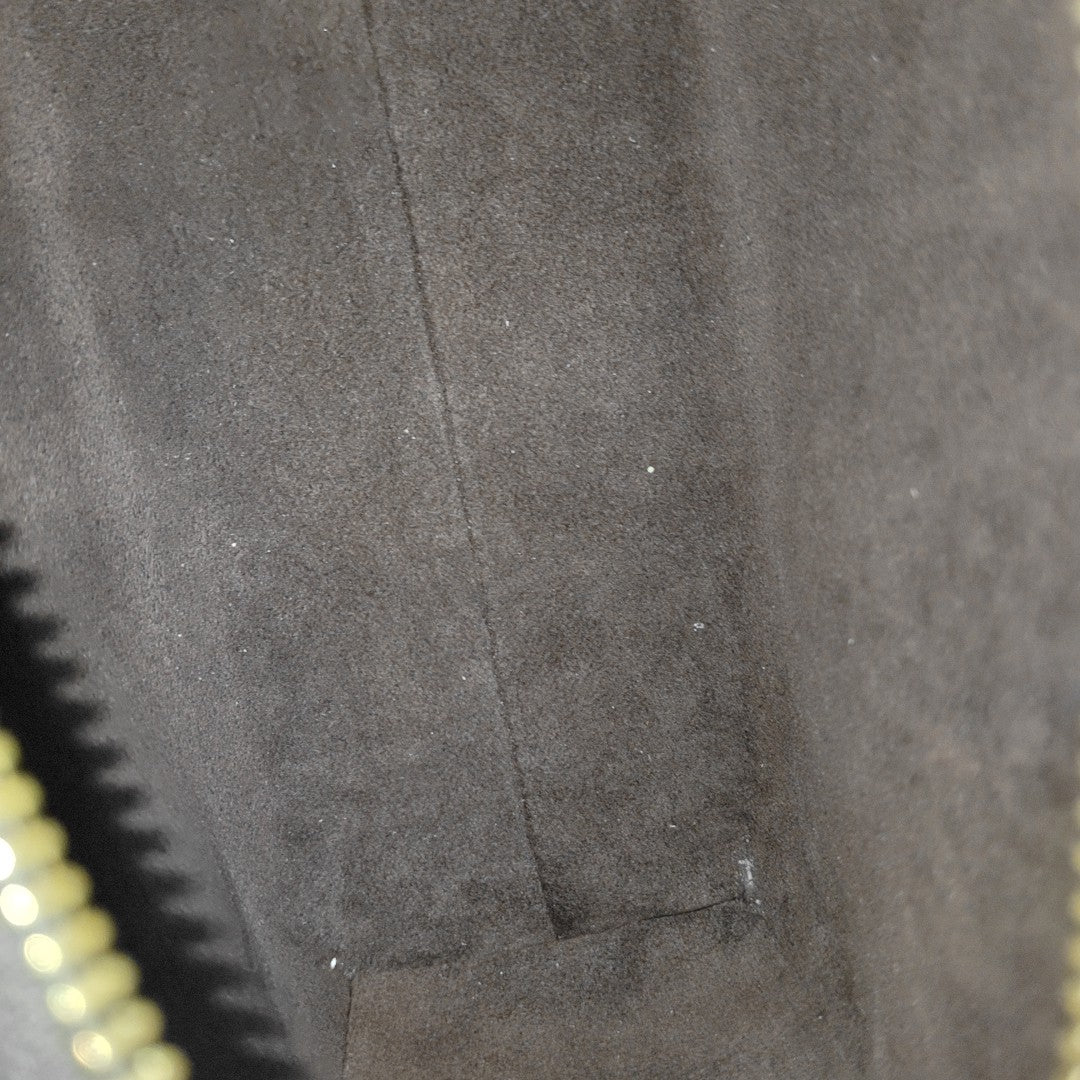 SIDE TRUNK MM Monogram Coated Canvas Brown