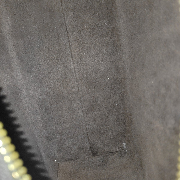 SIDE TRUNK MM Monogram Coated Canvas Brown