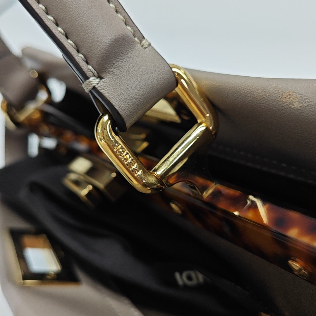 Peekaboo Medium Calfskin Beige