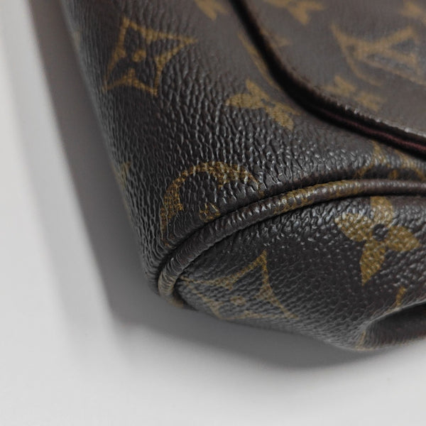 FAVORITE PM Monogram Coated Canvas Brown
