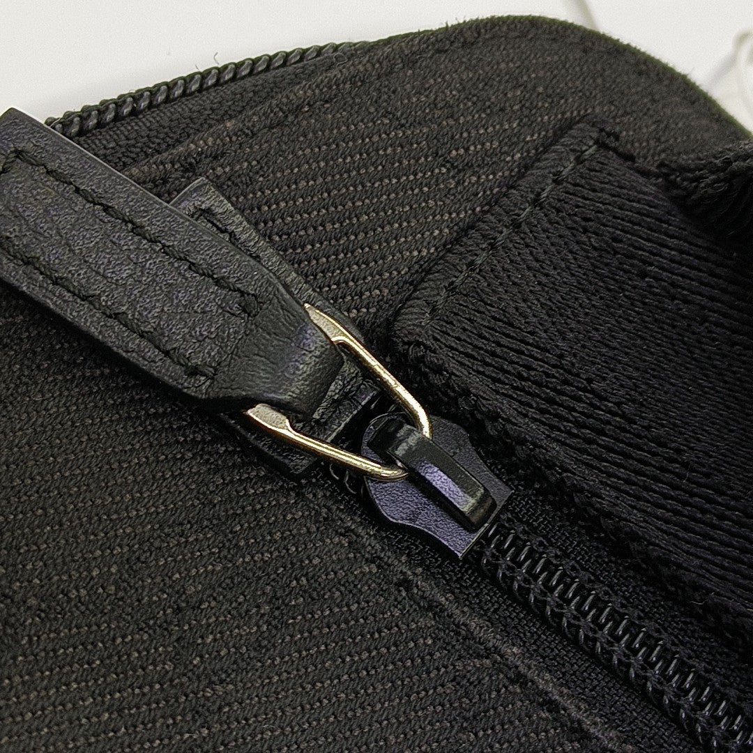 Monogram Canvas Backpack Black
