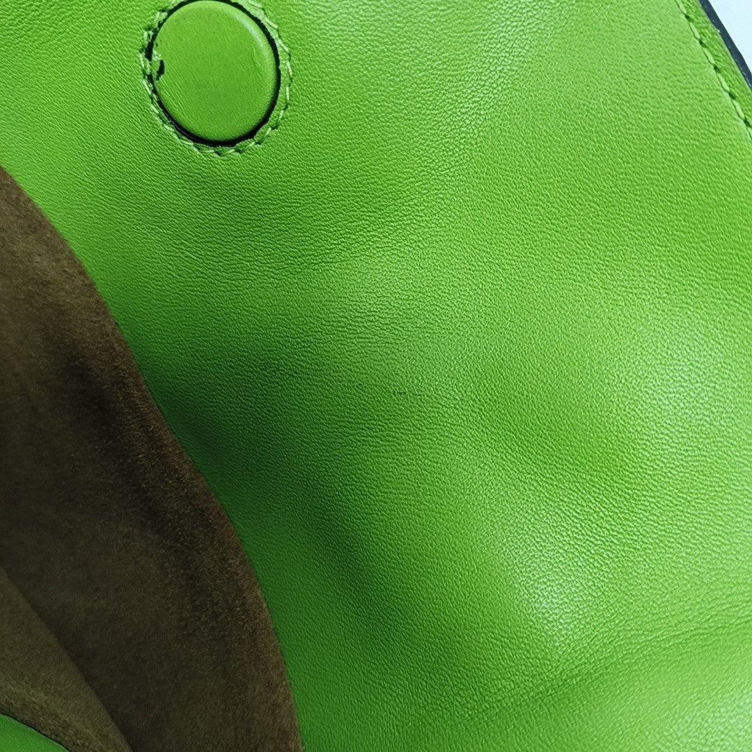 Flamenco Mini Calfskin Green