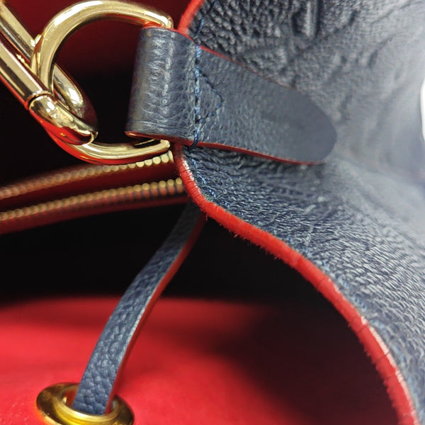 NÉONOÉ MM Calfskin Blue