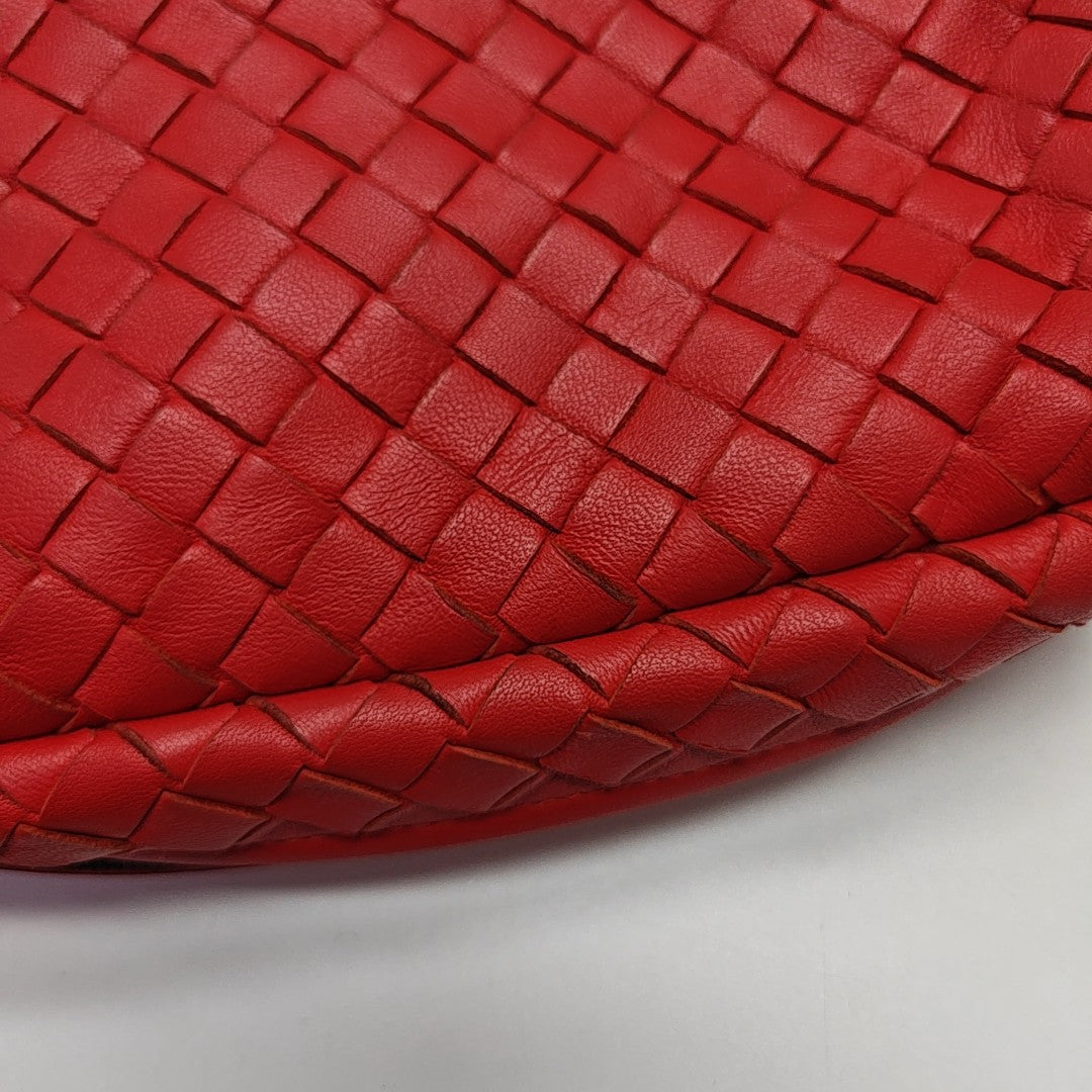 Messenger Lambskin Red