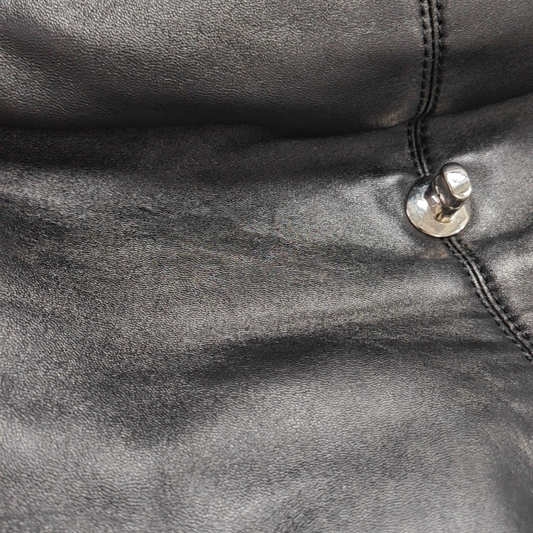 Quilted Lambskin Black
