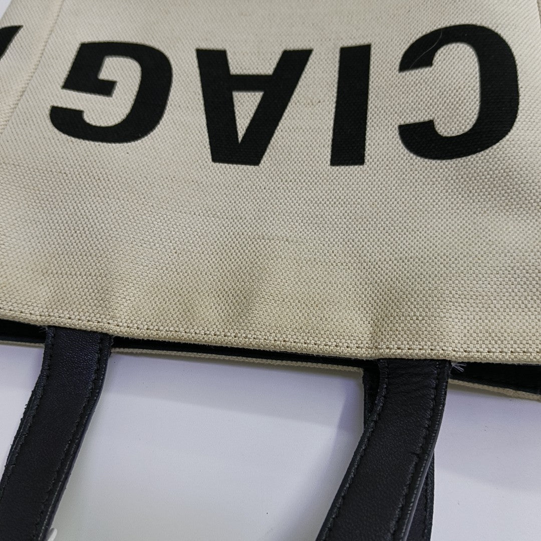 Fabric Tote Bag White