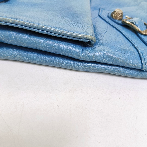 Authenticated pre-owned  Classic City Lambskin Blue - Clutch at Looply