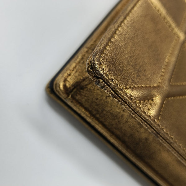 Diorama Cannage Calfskin Gold