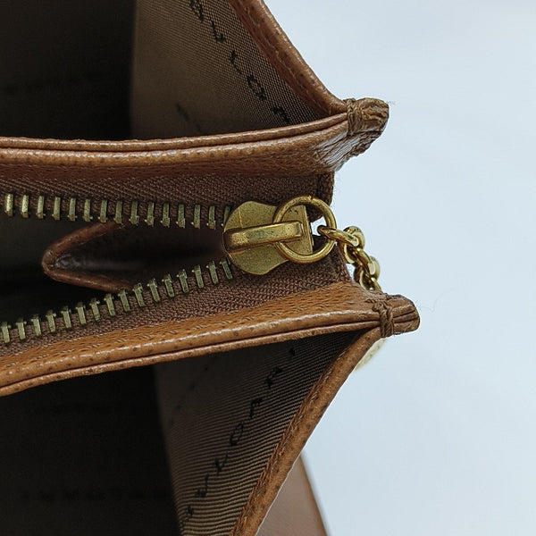 BVLGARI BVLGARI Calfskin Brown