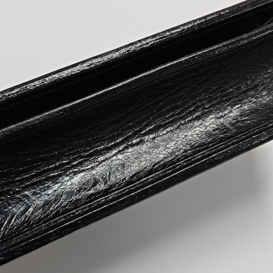 Quilted Calfskin Shoulder Bag Black