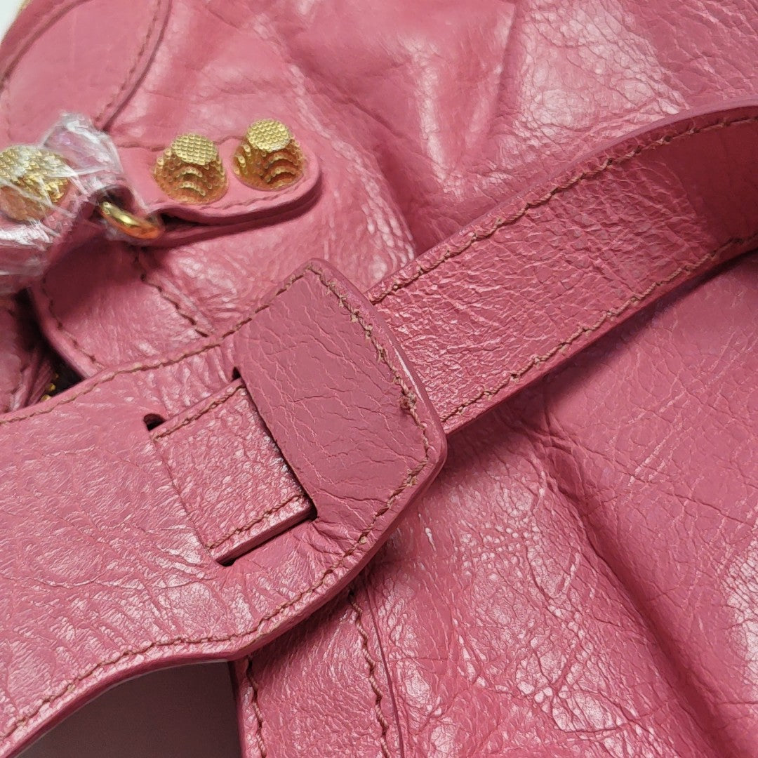 Classic City Mini Lambskin Red