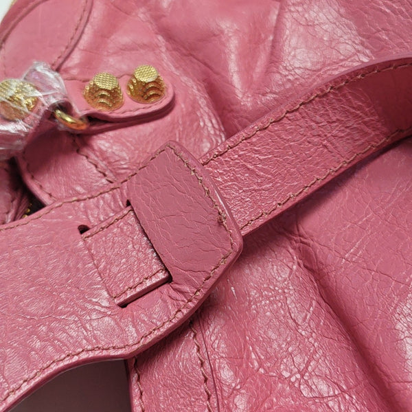 Classic City Mini Lambskin Red