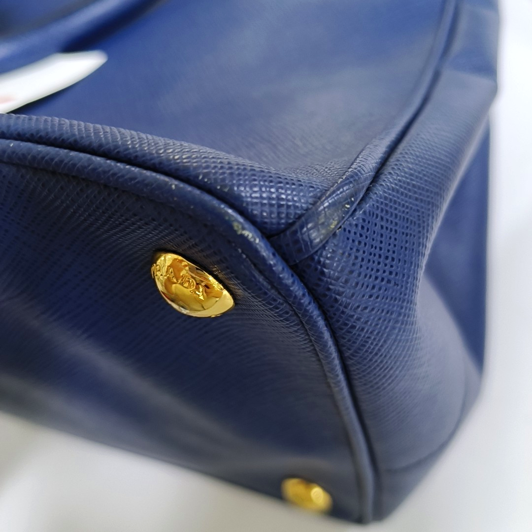 Galleria Large Calfskin Blue