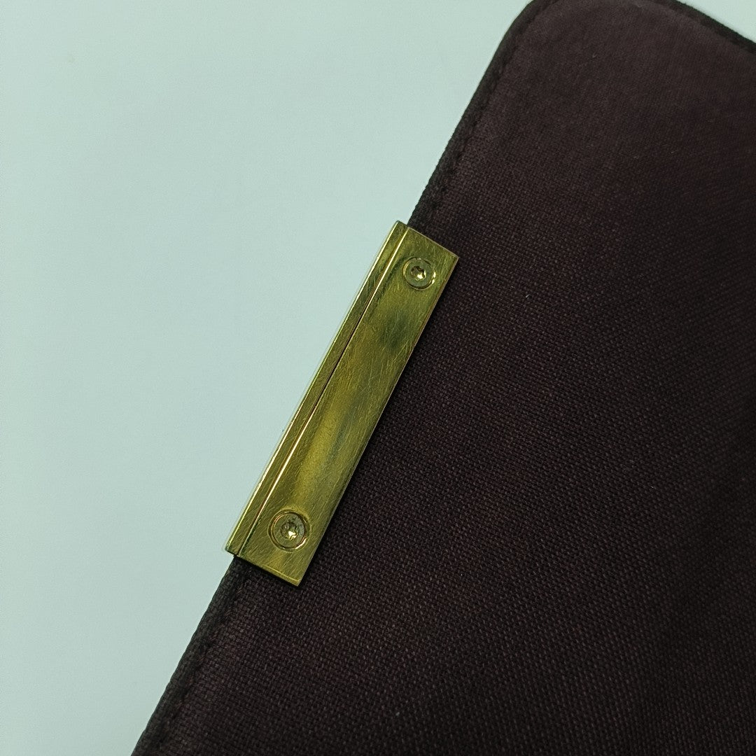 FAVORITE PM Monogram Coated Canvas Brown