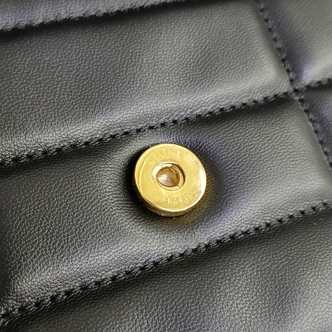 MATELASSE Quilted Calfskin Black