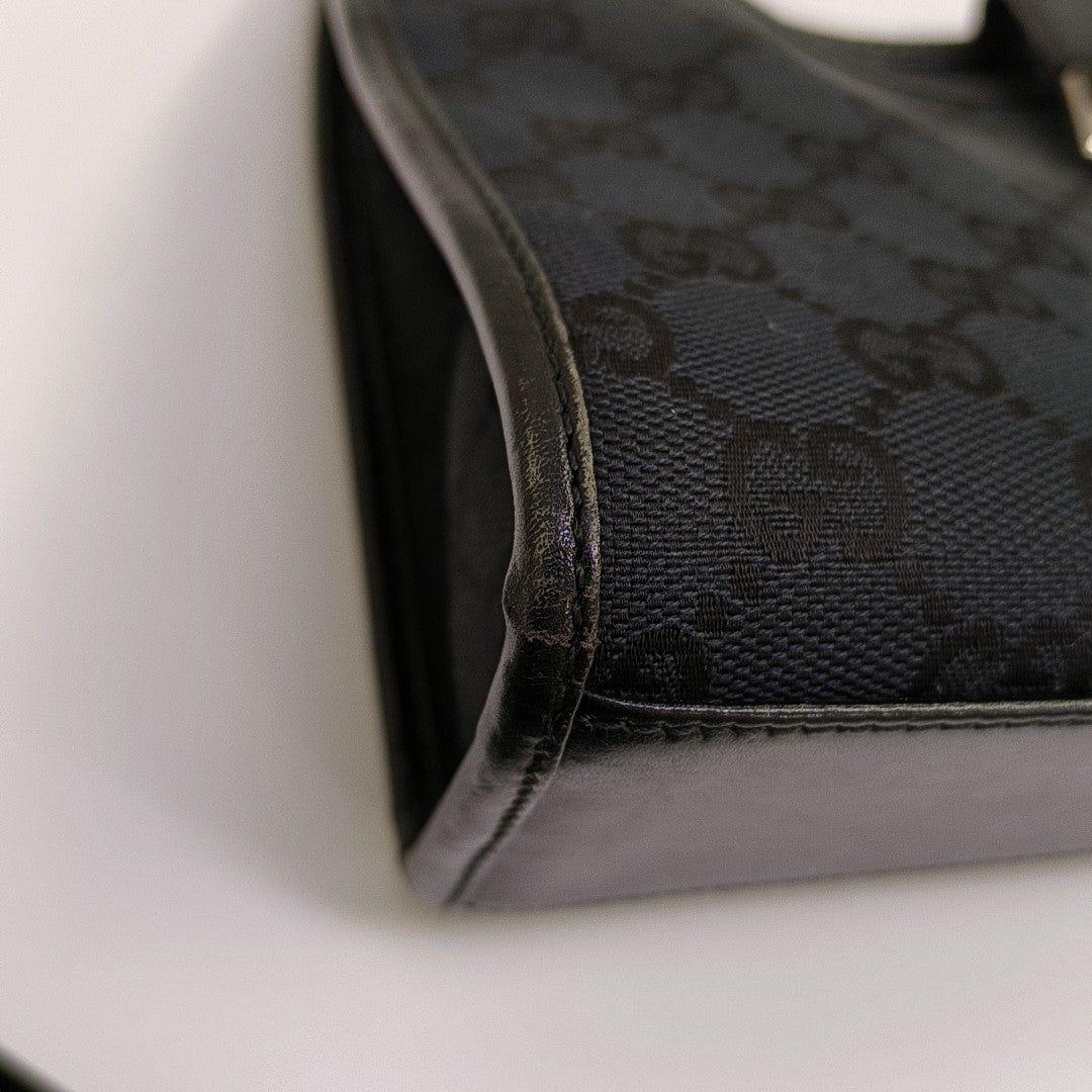 Bardot Monogram Canvas Black