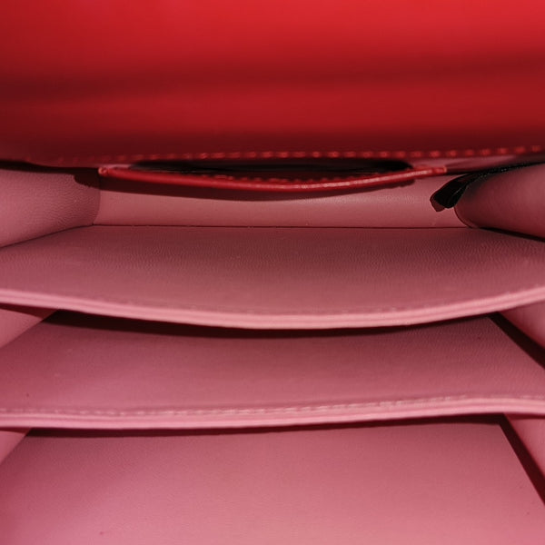 SERPENTI FOREVER Small Stingray Leather Red