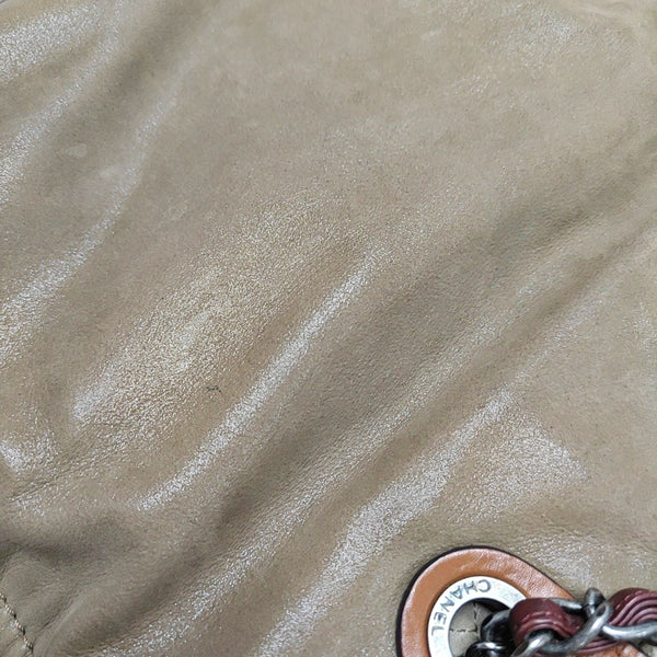 Quilted Calfskin Brown