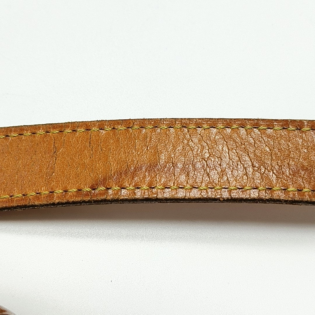 MUSETTE TANGO Lona Revestida con Monogram Marrón