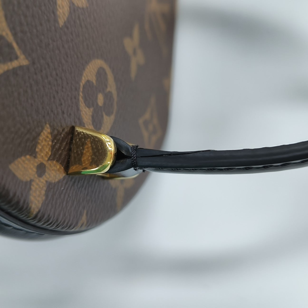 CANNES PM Monogram Coated Canvas Brown