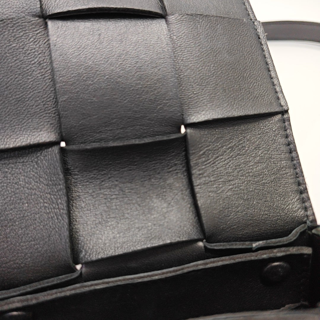 Cassette Mini Lambskin Black