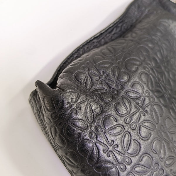 T Pouch Monogram Calfskin Black