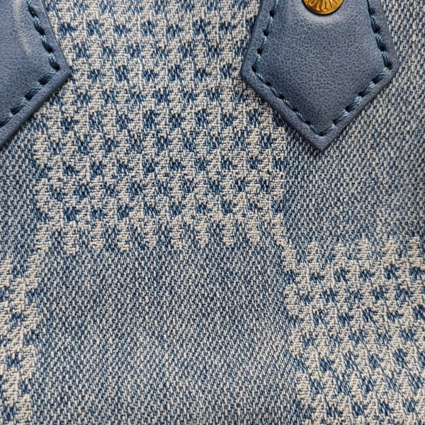 SPEEDY 18 Damier Canvas Blue