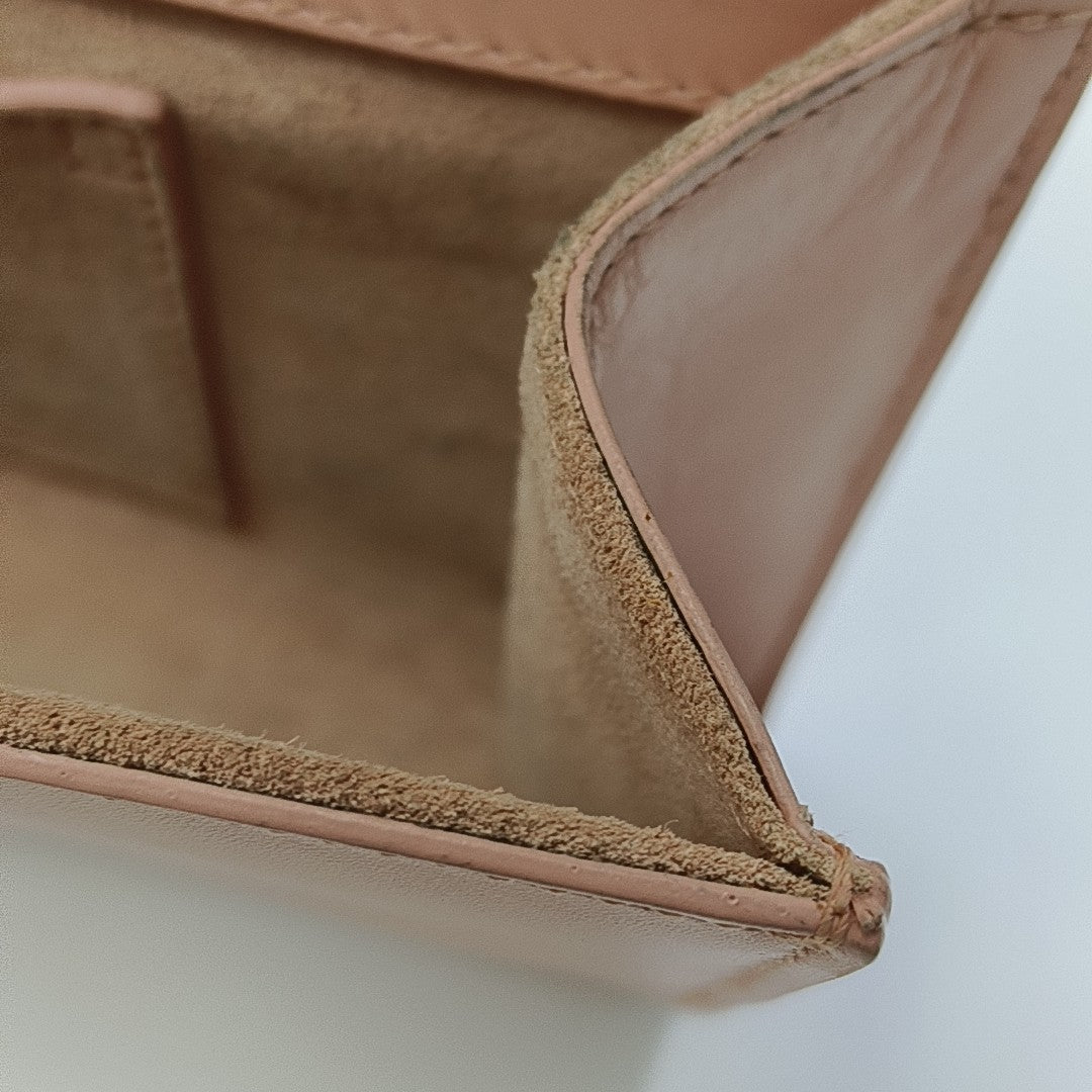 Calfskin Clutch Pink