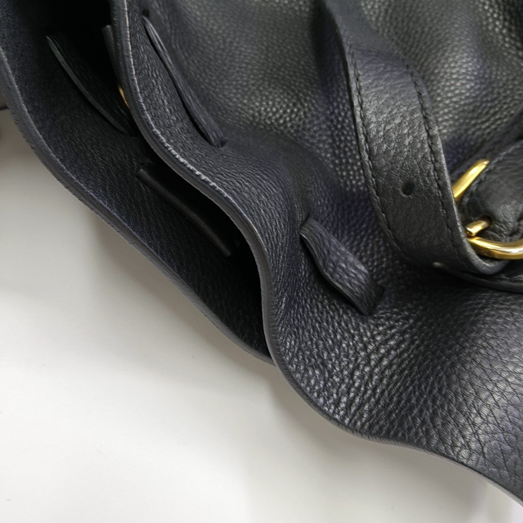 Calfskin Tote Bag Black