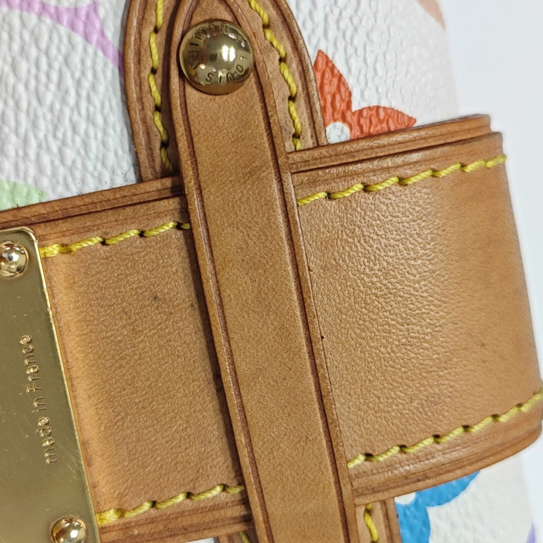 LV × TM SHIRLEY Monogram Coated Canvas White