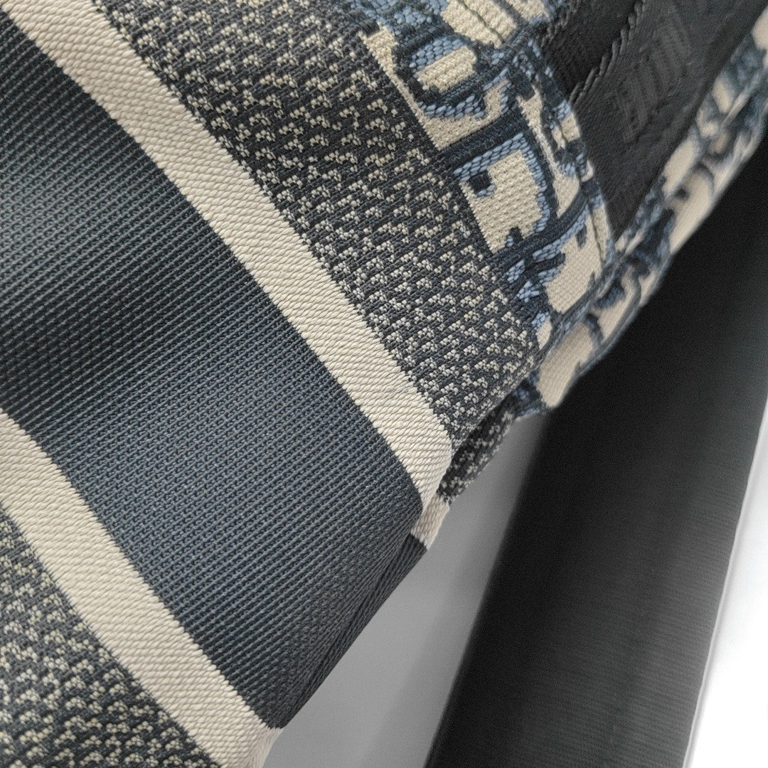 Diortravel Oblique Canvas Blue