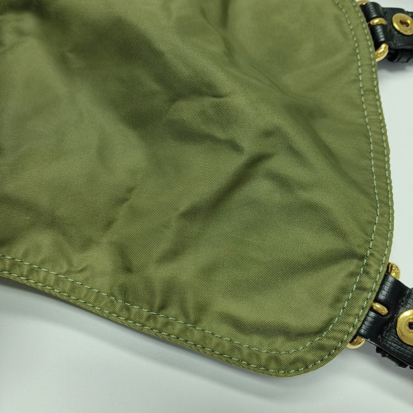 The Rucksack Large Nylon Green