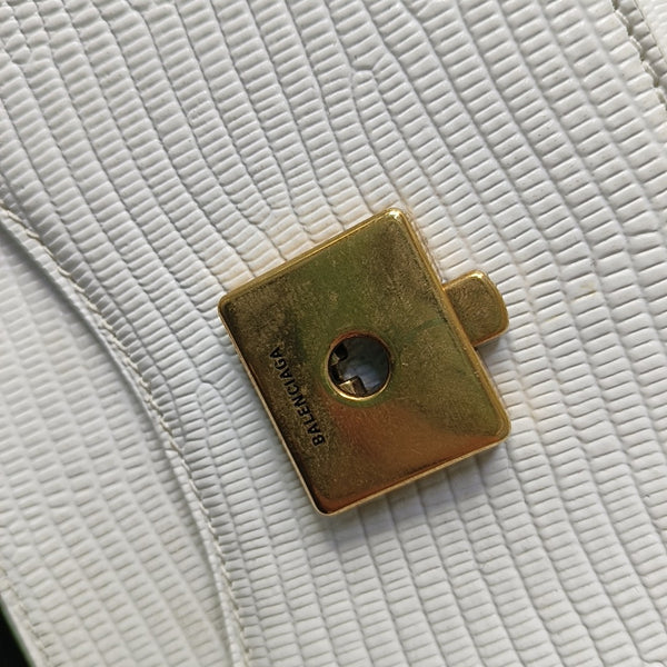 Calfskin Mini White