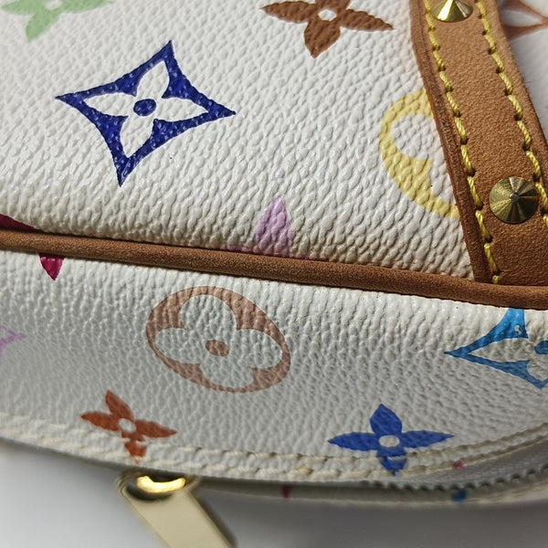 LV × TM DEAUVILLE Monogram Coated Canvas White