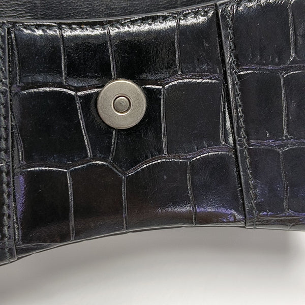 Hourglass Mini Calfskin Black