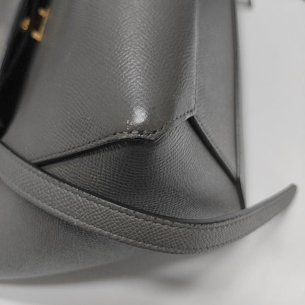 BELT Micro Calfskin Gray