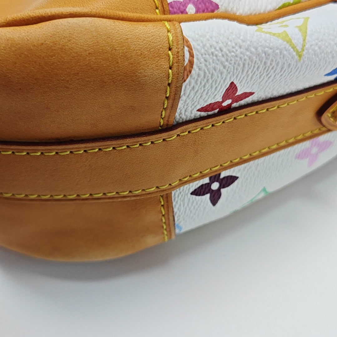 LV × TM GRETA Monogram Coated Canvas White