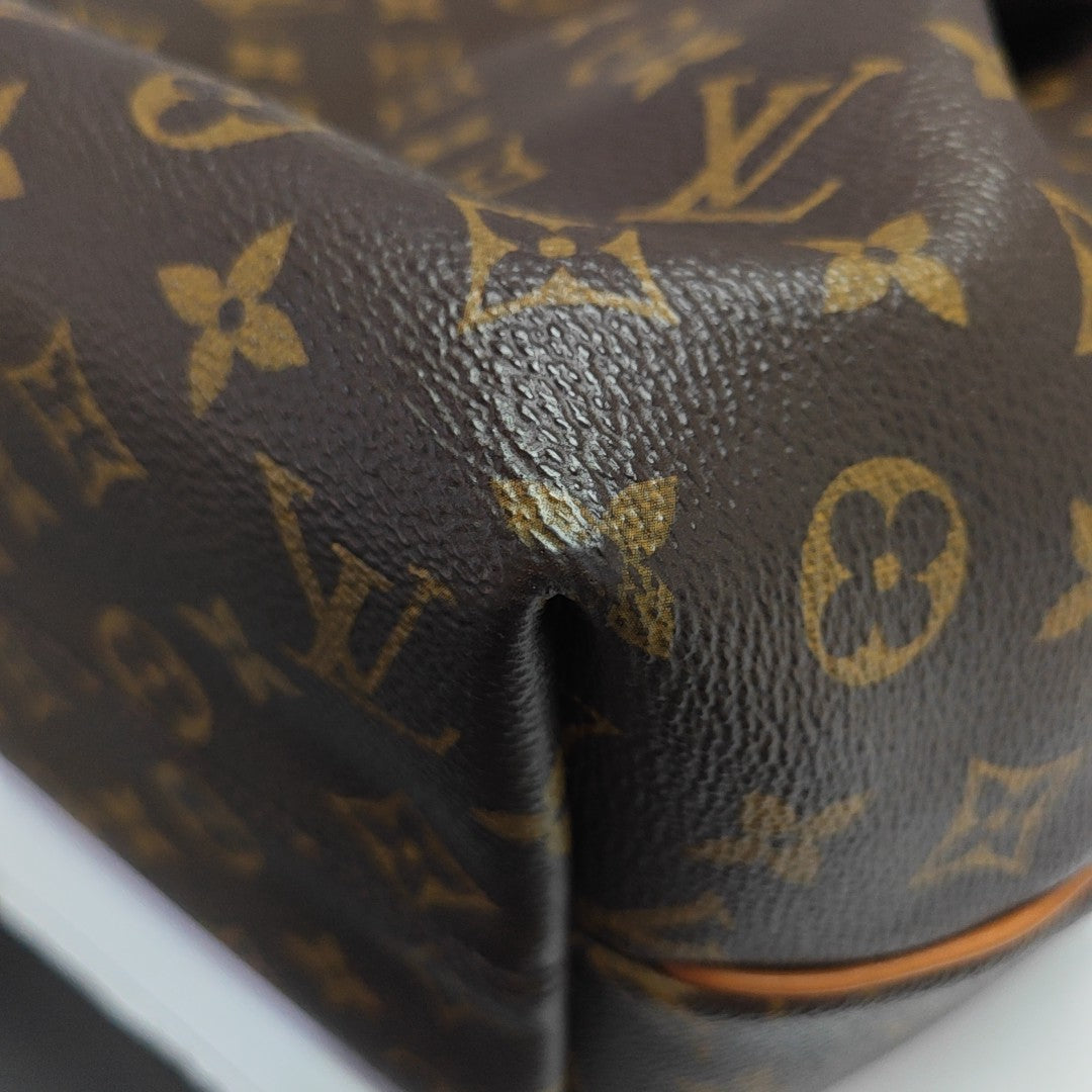 TURENNE GM Monogram Coated Canvas Brown